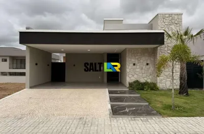 Casa plana de alto padrão no eusebio - 3 suítes, 4 vagas - r$1.100.000,00