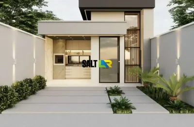 Casa plana em construção no passaré - 3 suítes, 2 vagas - r$550.000,00