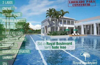 Terreno a venda, 520 m2 por r$ 458.000,00 - alvorada - aracatuba/sp