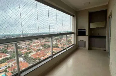 Apartamento com 3 quartos sendo 1 suieta no edifiicio brandao em aracatuba - sp