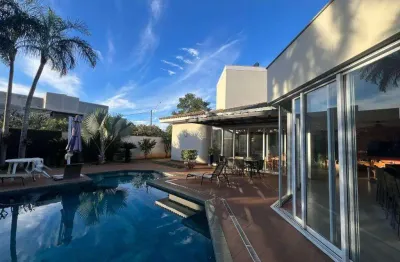 Casa com 3 dormitorios a venda, 534 m2 por r$ 6.000.000,00 - condominio aracas - aracatuba/sp