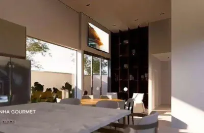 Casa a venda, 200 m2 por r$ 2.000.000,00 - condominio alphaville ll - aracatuba/sp