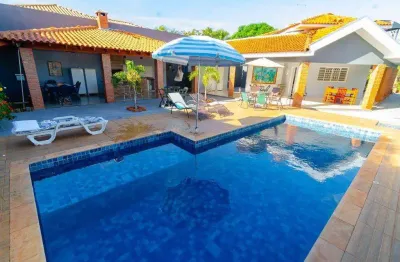 Rancho com 3 dormitorios a venda, 366 m2 por r$ 800.000,00 - zona rural - santo antonio do aracangua/sp