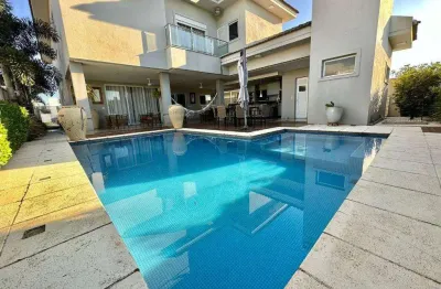 Casa com 4 dormitorios a venda, 420 m2 por r$ 2.600.000,00 - condominio residencial delta norte - aracatuba/sp