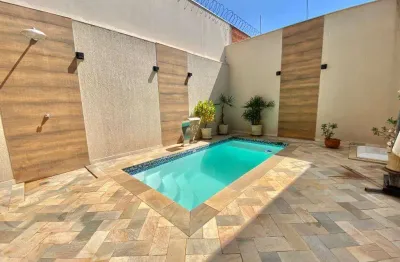Casa de alto padrao com piscina e espaco gourmet no jardim nova yorque em aracatuba
