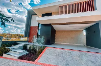 Casa de alto padrao com 3 suites e area de lazer completa em aracatuba