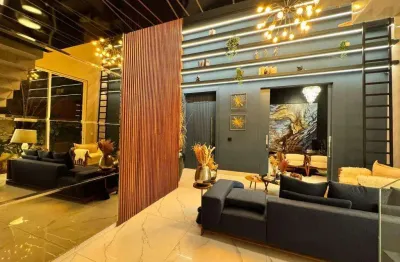 Sobrado com 3 dormitorios, 288 m2 - venda por r$ 2.600.000,00 ou aluguel por r$ 13.880,00/mes - vila toscana - aracatuba/sp