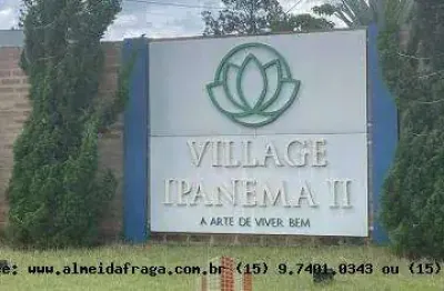 Terreno em condomínio para venda em araçoiaba da serra, alem ponte