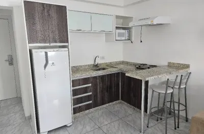 Apartamento 01 quarto no centro de curitiba condomínio clube
