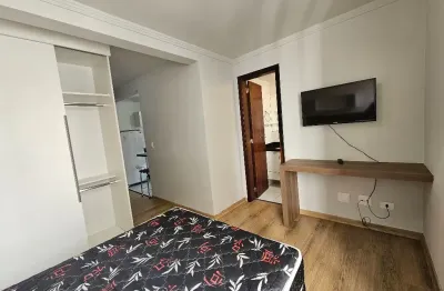 Apartamento de um quarto mobiliado no centro de curitiba-pr