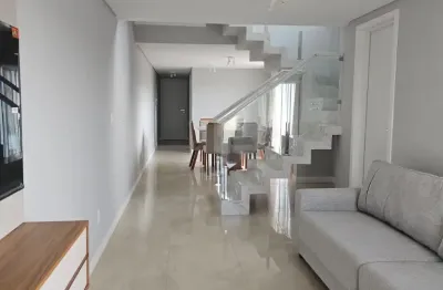 Cobertura duplex nova mobiliada 03 dormitórios 02 vagas no jardim botânico