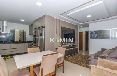 Casa com 3 dormitórios à venda, 75 m² por r$ 400.000,00 - iguaçu - fazenda rio grande/pr