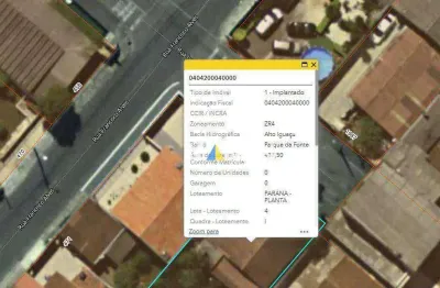 Terreno à venda, 487 m² por r$ 549.900,00 - parque da fonte - são josé dos pinhais/pr
