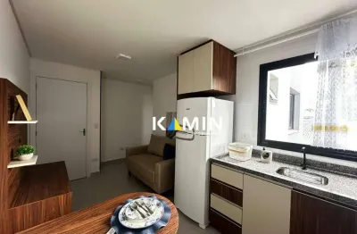 Studio com 1 dormitório à venda, 21 m² por r$ 169.000,00 - cajuru - curitiba/pr