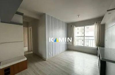 Apartamento com 2 dormitórios para alugar, 44 m² por r$ 2.505,00/mês - pinheirinho - curitiba/pr