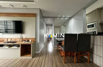 Apartamento com 3 dormitórios para alugar, 60 m² por r$ 3.482,50/mês - pinheirinho - curitiba/pr