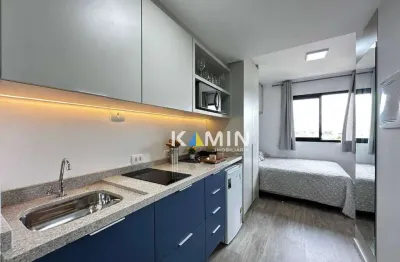 Studio com 1 dormitório à venda, 17 m² por r$ 299.900,00 - novo mundo - curitiba/pr