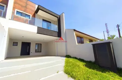 Sobrado alto padrão com 3 suítes à venda, 192 m² por r$ 1.350.000 - aristocrata - são josé dos pinhais/pr