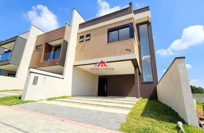 Sobrado alto padrão 3 dormitórios com 1 suíte - 155m² - costeira - são josé dos pinhais