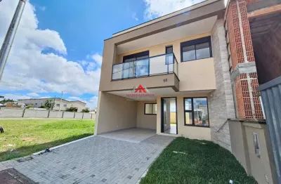 Sobrado 03 dormitórios com 1 suíte com 141m² - costeira - são josé dos pinhais