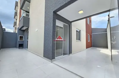 Apartamento garden 03 dormitórios e 1 suíte com 109m² - cidade jardim - são josé dos pinhais