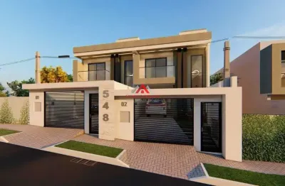 Sobrado alto padrão 03 suítes com 214m² - aristocrata - são josé dos pinhais