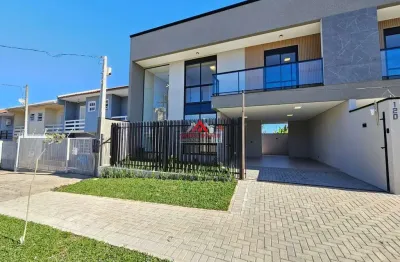 Sobrado 03 dormitórios e 1 suíte, com 151m² - cidade jardim - são josé dos pinhais.