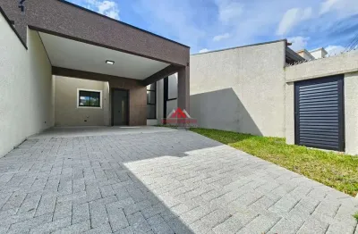 Casa 03 dormitórios e 1 suíte com 108m² - cidade jardim - são josé dos pinhais.