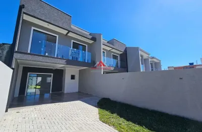 Sobrado 04 dormitórios e 1 suíte com 168m² - cidade jardim - são josé dos pinhais.