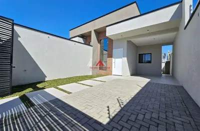 Casa 03 dormitórios e 1 suíte com 75m² - costeira - são jose dos pinhais.
