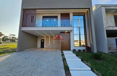 Casa alto padrão com 03 suítes e 202m² , afonso pena - são josé dos pinhais