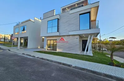 Sobrado alto padrão 03 dormitórios e 1 suíte com 152m² - costeira - são josé dos pinhais.