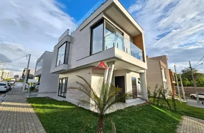 Sobrado alto padrão 03 dormitórios e 1 suíte com 152m² - costeira - são josé dos pinhais.