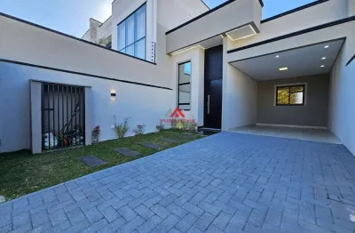 Casa 03 dormitórios e 1 suíte com 106m² - cidade jardim- são josé dos pinhais.