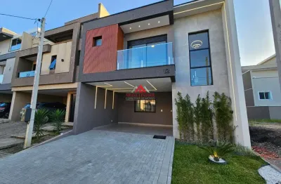 Sobrado 03 quartos e 1 suíte com 144m² - costeira - são josé dos pinhais.