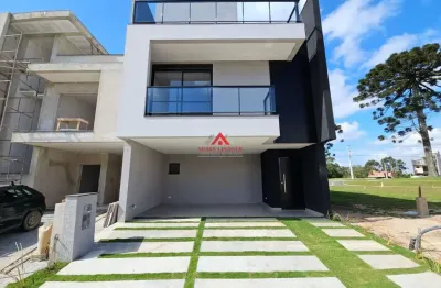 Sobrado alto padrão  03 quartos com 181m² - costeira - são josé dos pinhais.