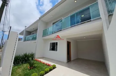 Sobrado 03 quartos semimobiliado com 100m² - afonso pena - são josé dos pinhais