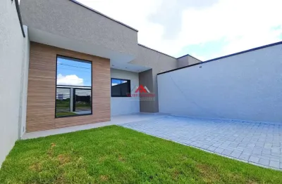 Casa 03 dormitórios com 55m² - costeira - são jose dos pinhais.