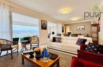 Apartamento com 3 dormitórios à venda, 158 m² por r$ 1.400.000,00 - parque enseada - guarujá/sp