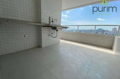 Apartamento com 2 dormitórios para alugar, 87 m² por r$ 4.310,00/mês - aviação - praia grande/sp