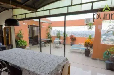 Cobertura com 3 dormitórios à venda, 209 m² por r$ 1.290.000,00 - vila são josé (ipiranga) - são paulo/sp