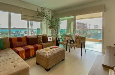 Apartamento no guarujá, enseada, 3 quartos, sendo suítes e varanda gourmet - mercuri imóveis - imobiliária no guarujá