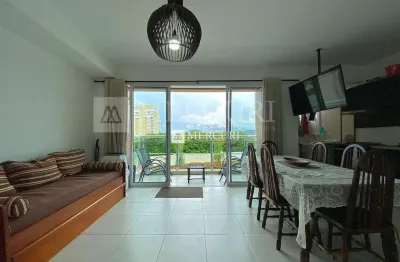 Apartamento no guarujá, enseada, com vista mar, 2 quartos, sendo suítes e sacada com vista para o mar - mercuri imóveis - imobiliária no guarujá.