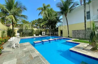 Casa enseada, 6 quartos, piscina e churrasqueira - imobiliária guarujá