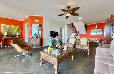 Casa à venda no guarujá, enseada, condomínio fechado, 5 quartos, sala para 3 ambientes e varanda - mercuri imóveis - imobiliária no guarujá