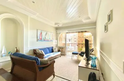 Apartamento amplo com 3 quartos (1 suíte) à venda, 129 m² por r$ 950.000 - enseada - guarujá/sp - imobiliária mercuri