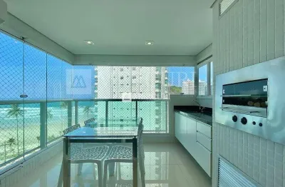 Apartamento no guarujá, enseada, 3 quartos, sala para 2 ambientes e varanda gourmet - mercuri imóveis - imobiliária no guarujá
