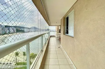 Apartamento no guarujá, astúrias, 3 quartos,sendo 1 suíte, varanda com vista para o mar e churrasqueira - mercuri imóveis - imobiliária no guarujá
