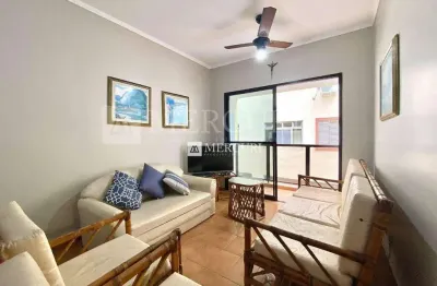 Apartamento no guarujá, enseada, 2 quartos e sacada  - mercuri imóveis - imobiliária no guarujá