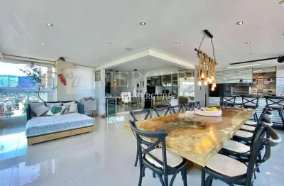 Apartamento no guarujá, enseada, 3 quartos, sala integrada e varanda gourmet - mercuri imóveis - imobiliária no guarujá